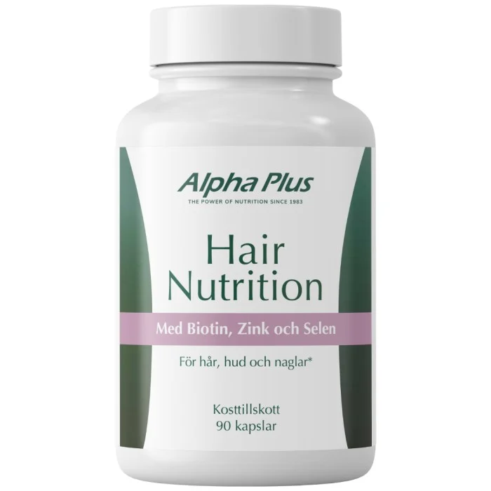 Hair Nutrition 90 kapslar Alpha Plus