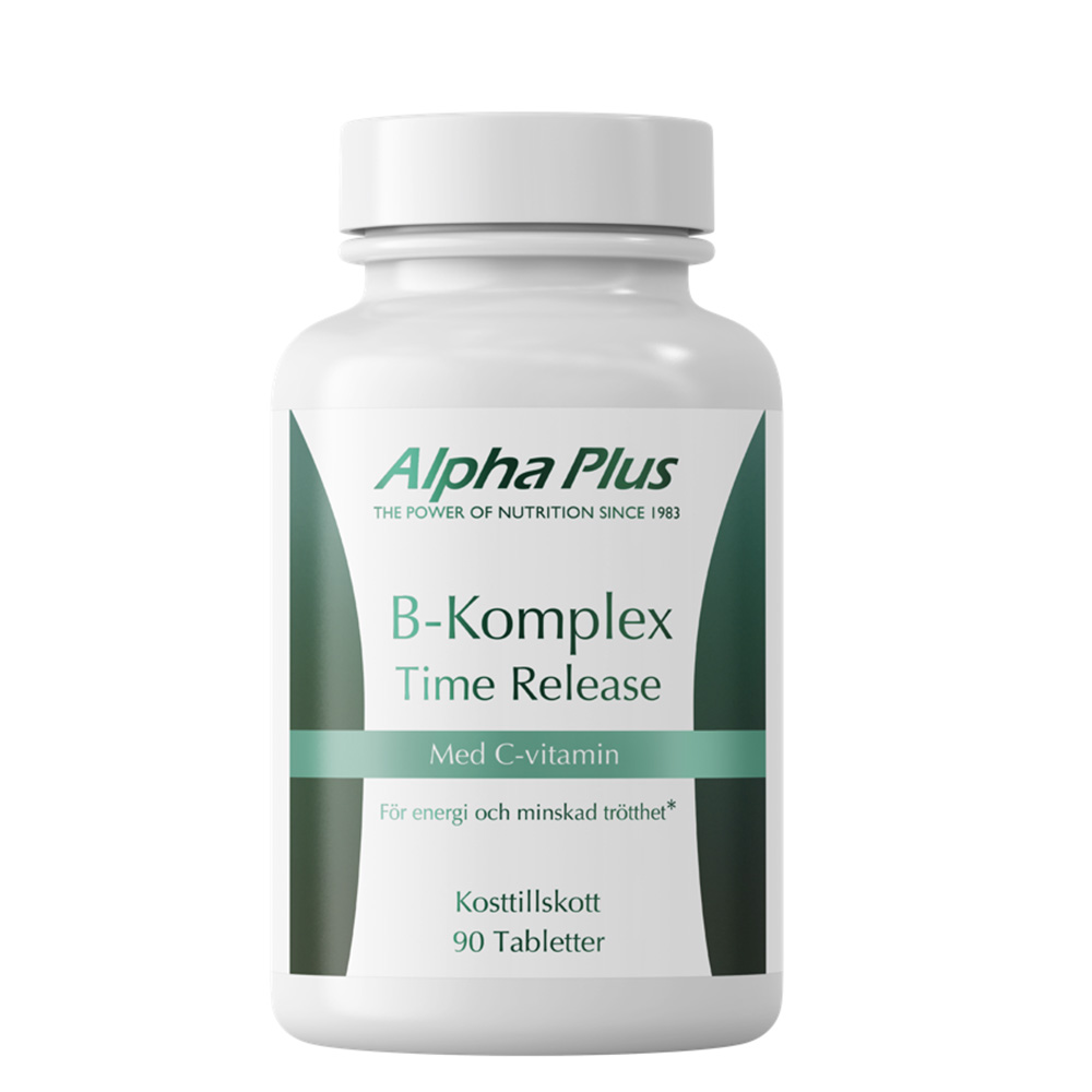 B-komplex Time Release 90 tab Alpha Plus