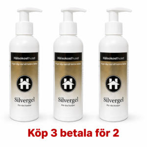 Silvergel 200ml 3st för 2, Kampanj 33% Rabatt!