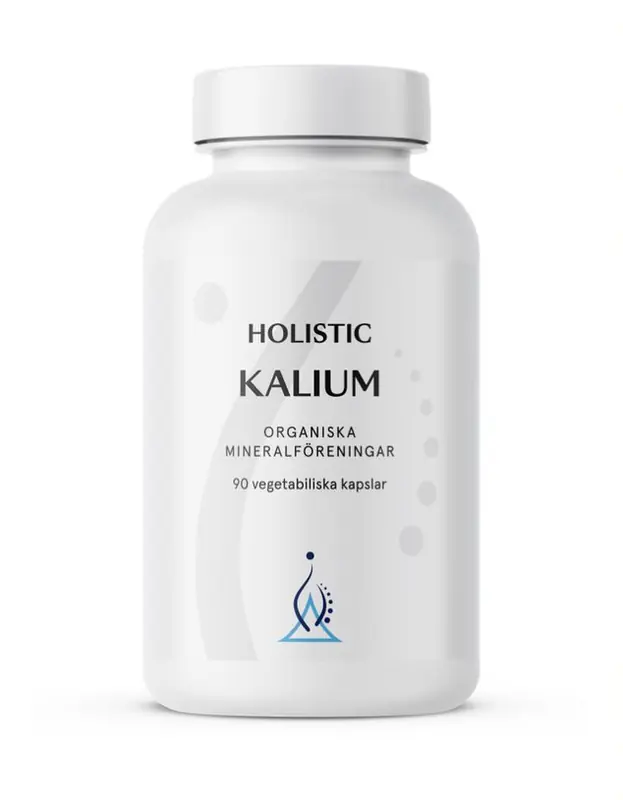 Kalium 250 mg 90 vegkapslar (Holistic)